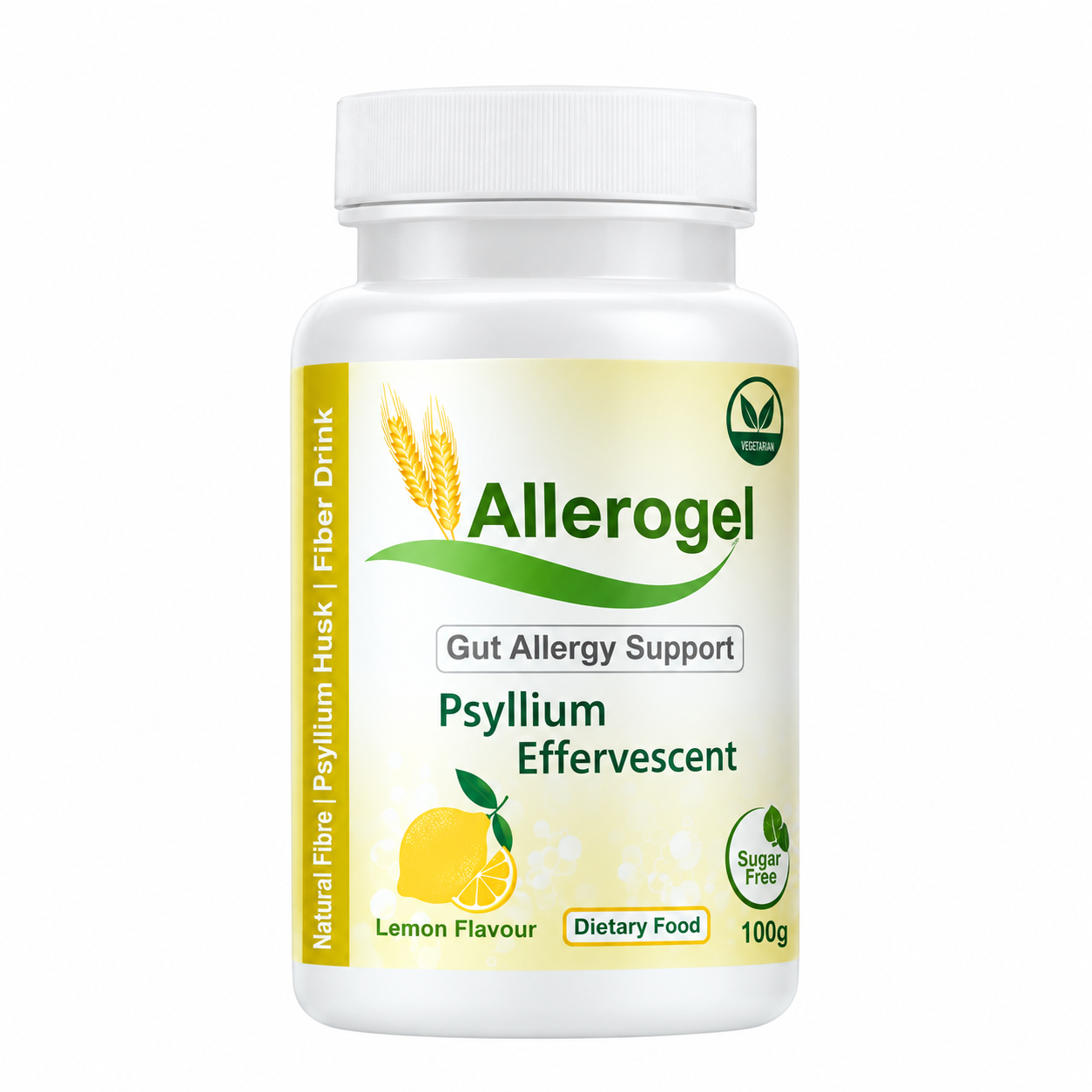 Allerogel - Psyllium Effervescent - Lemon